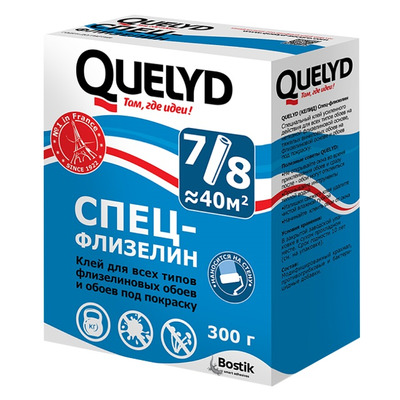 Клей обойный Quelyd Спец-Флизелин 300 г