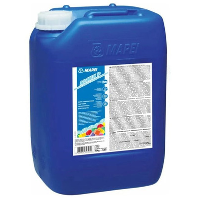 Добавка Mapei ADMIX P для повышения адгезии цементных растворов, ТМ МАПЕИ, 10 кг