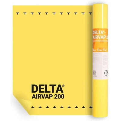 Пароизоляционная пленка Delta AIRVAP 200 1,5х50 м. 75 м2
