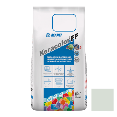 Затирка MAPEI KERACOLOR FF № 103/2кг (Белая луна)