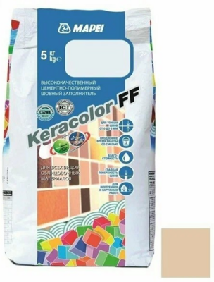 Затирка MAPEI KERACOLOR FF № 132/5кг (Бежевый 2000)