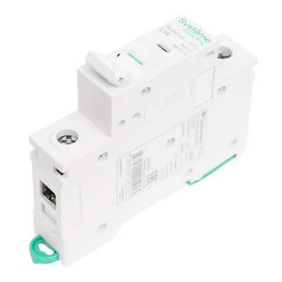 Автоматический выключатель "АВ" Systeme Electric Systeme9, хар-ка C, 16 A, 1 P, 6 kA, 230В S9F22116