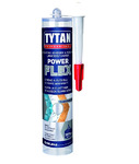 Клей монтажный "TYTAN professional" Power Flex акрилатный, белый, универсальный, 290 мл.