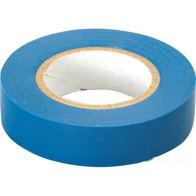 Изолента ПВХ (синяя) ПВХ 15мм x 20м
