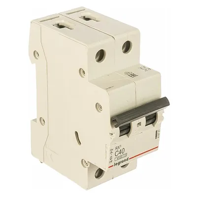 Автоматический модульный выключатель Legrand 2п C 40А 4.5кА RX3 Leg