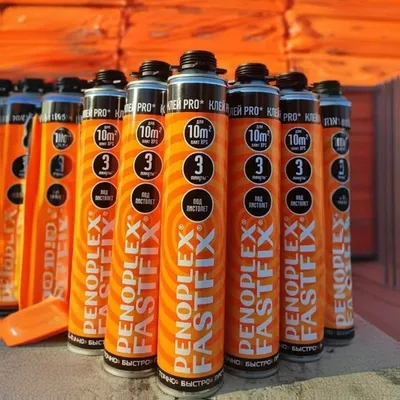 Клей-пена для пенополистирола профессиональный Penoplex Fastfix 750 мл