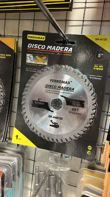 Диск пильный по дереву Madera Ferromax 125 мм