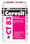Ceresit CT 83 клей для утеплителя из пенополистирола, 25кг