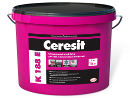 Клей специальный CERESIT K 188E EXTRA 12 кг. для напольных ПВХ покрытий