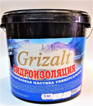 Гризальт ГР-132 "Grizalt" полиакриловая гидроизоляция 10 кг.