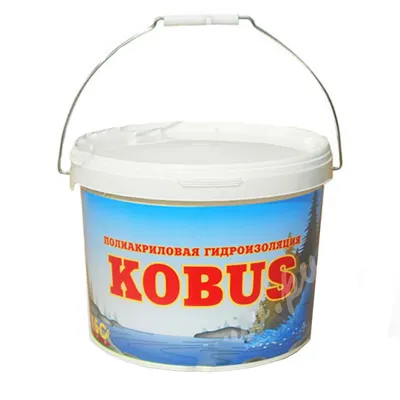 Полиакриловая гидроизоляция КОБУС (5 кг)