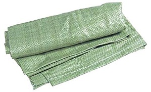 Мешки для строительного мусора, зеленные 50х90 см.