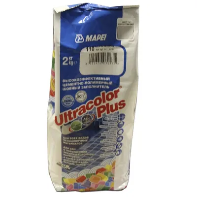 Затирка Mapei Ultracolor Plus №110 Манхеттен 2000, для швов 2 кг