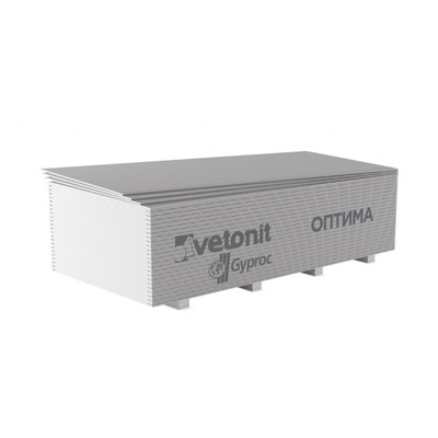 Гипсокартон Vetonit (Ветонит) Оптима 2500х1200х12,5 мм