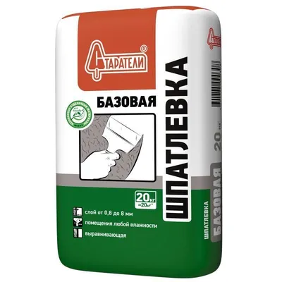 Шпатлёвка Старатели базовая 20 кг.