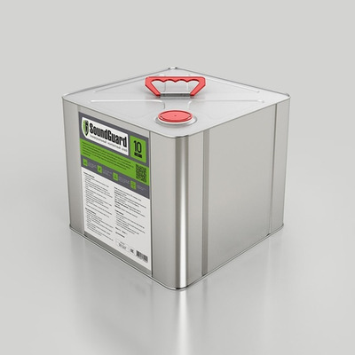 Клей для звукоизоляции SoundGuard 10кг, 9л